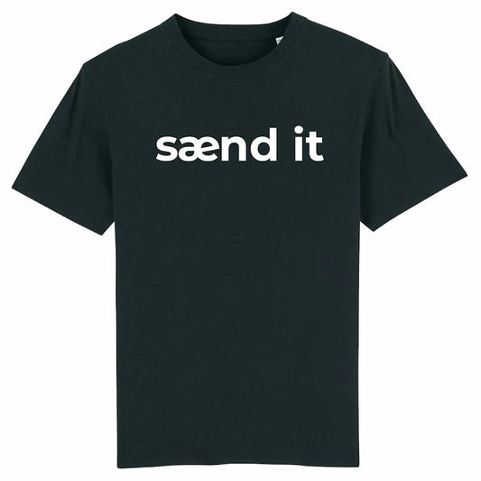 Black saend it t-shirt